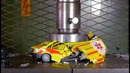 Игрушка скорая помощь vs гидравлический пресс 500 тонн