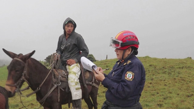 В Колумбии активизировался опасный вулкан, но люди не эвакуируются