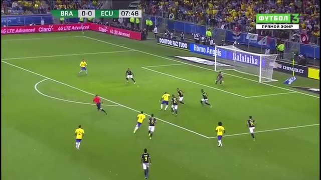 Бразилия – Эквадор | Чемпионат Мира 2018 | Отборочный турнир | Обзор матча