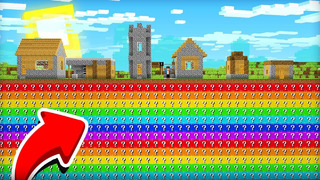 Я НАШЁЛ 100 СЛОЁВ РАДУЖНЫХ ЛАКИ БЛОКОВ ПОД НАШЕЙ ДЕРЕВНЕЙ В МАЙНКРАФТ | Компот Minecraft