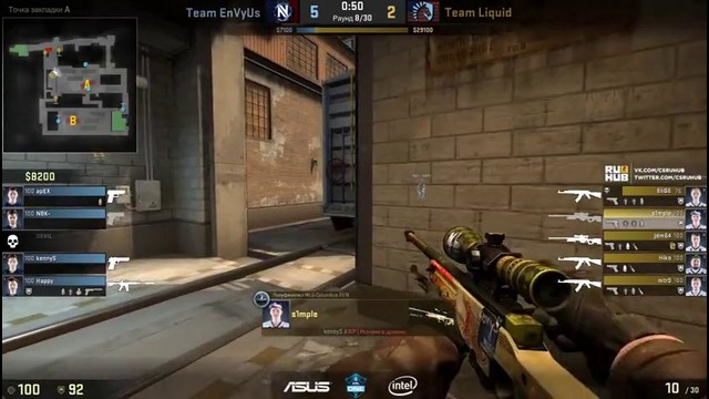 Cologne 2016 – EnVyUs vs Liquid [RuHub] Enkanis и crystalmay