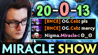 Miracle 1 vs ALL Invoker SHOW — 0 DEATHS