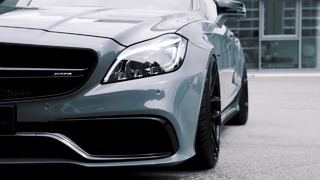 Angry mercedes cls63