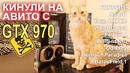 Кинули на АВИТО с GTX 970
