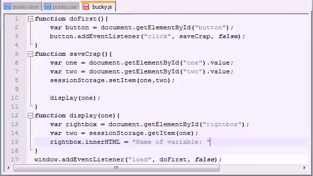 HTML5 Tutorial – 51 – Retrieving and Displaying Stored Data