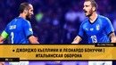 Джорджо Кьеллини и Леонардо Бонуччи | Итальянская оборона