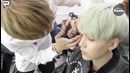 (BANGTAN BOMB) SUGA is trying to wear contact lenses