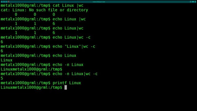 Why is WC Giving Me a Bad Count Linux Shell Tutorial – BASH