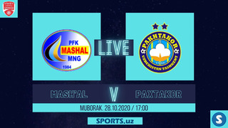Машъал – Пахтакор | Суперлига Узбекистана 2020 | 21-тур | Обзор матча