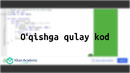 13 Oʻqishga qulay kod | JavaScript asoslari: chizish va animatsiya | Dasturlash