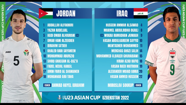 Иордания – Ирак | Чемпионат Азии U23 | 1-й тур | Обзор матча