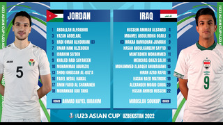 Иордания – Ирак | Чемпионат Азии U23 | 1-й тур | Обзор матча