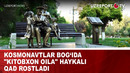Kosmonavtlar bog‘ida «Kitobxon oila» haykali qad rostladi