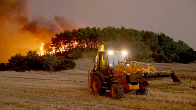 В Греции за сутки вспыхнуло 64 лесных пожара
