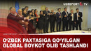 O‘zbek paxtasiga qo‘yilgan global boykot olib tashlandi
