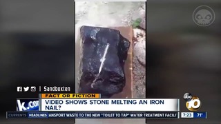 Kак найденный в Мьянме камень может легко расплавить металл