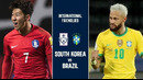 Южная Корея – Бразилия | Товарищеские матчи 2022 | Обзор матча