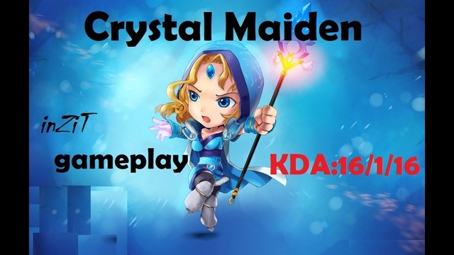 InZiT Crystal Maiden gameplay. [can I supp you please?!]