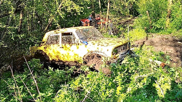 OffroadSPB. Максимальная жесть! Миньон на лебёдке