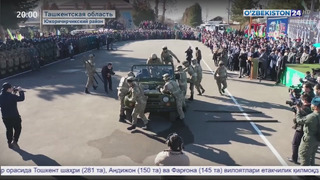 Военно-патриотический фестиваль в Юкоричирчикском районе