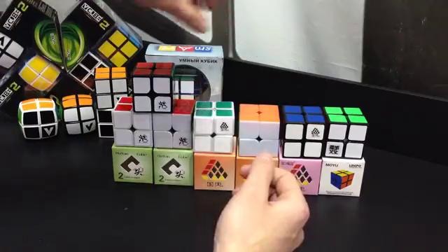 Кубик Рубика 2х2 – Обзор Dayan, Type C, Moyu LingPo, V-CUBE, Smart Cube