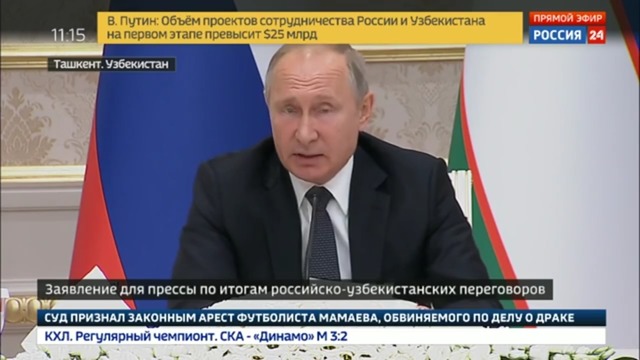 Владимир Путин: АЭС в Узбекистане обеспечит энергией и другие государства региона