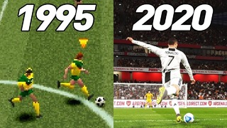 Эволюция игры Pro Evolution Soccer 1995-2020