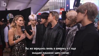 BTS Sings Camila Cabellos Havana Shows Off Some Red Carpet Dance Moves! AMAs 2017