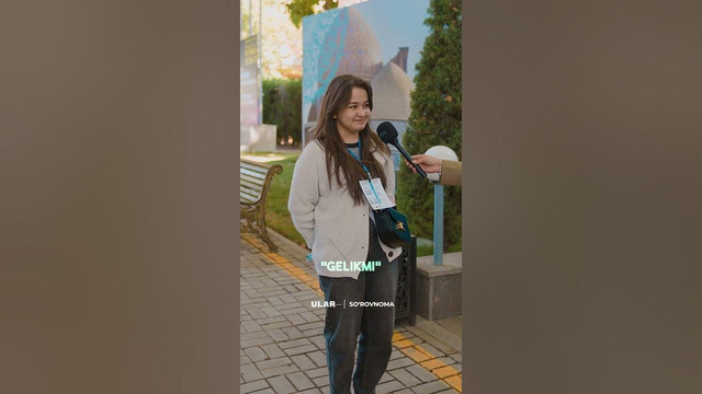 Siz-chi? Siz nimani so’ragan bo’lar edingiz?#interview #ular #lazizhamidov #people #tashkent