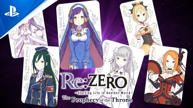 Re:ZERO – Starting Life in Another World- The Prophecy of the Throne | Game Overview Trailer | PS4