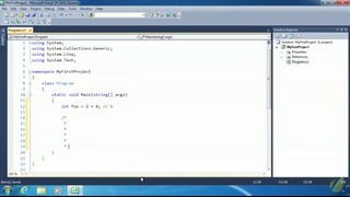 NET Framework C# основы ООП урок №4 (на англ. Языке)