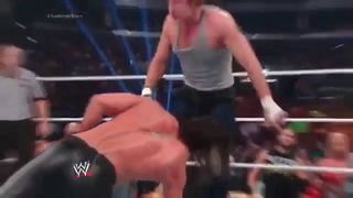 Dean Ambrose Curb Stomp Seth Rollins(vine)