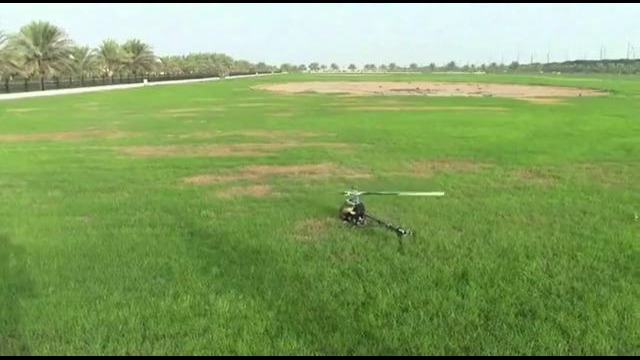 Tareq AlSaadi Flying his ALIGN T-REX 700 DFC