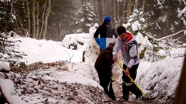 WINTER is AWESOME Freeride and Downhill MTB ready for winter Tribute BikingNL