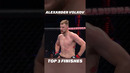 Alexander Volkov Top 3 UFC Finishes #mma #shorts