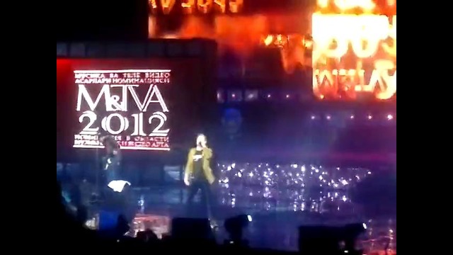 Иван Дорн на премии M&TVA