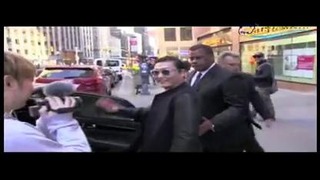 PSY & Scooter Braun Makes Cameraman Dance in NYC