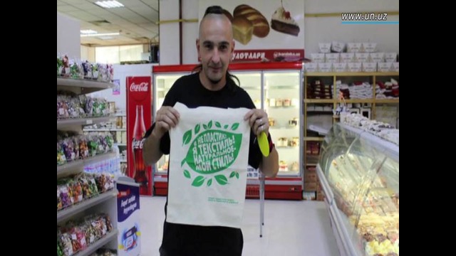 UNO Tashkent. In the spotlight. Launch of a new «Eco Bags» campaign