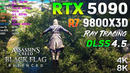 Assassin’s Creed Black Flag Resynced: RTX 5090 32GB – Max Settings | 4K & 8K