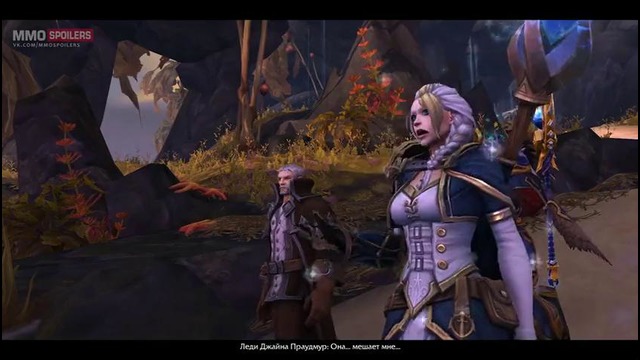Warcraft Битва за Азерот – Встреча Альянса с Королевой Азшарой (Cinematic) (RUS)