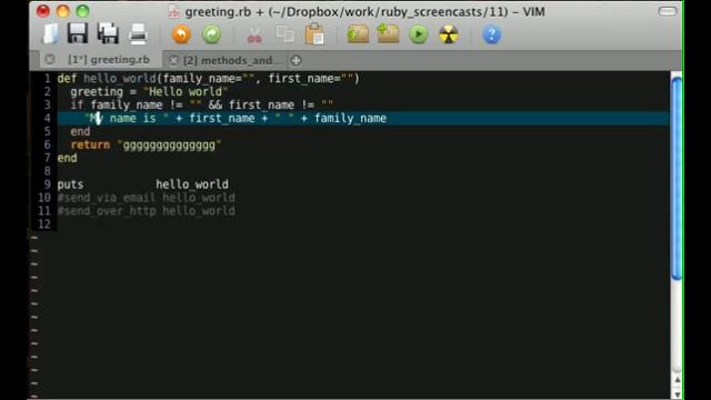 11 эпизод Научись Ruby методы, часть 3
