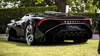 Concorso d’Eleganza Villa d’Este 2019 Bugatti La Voiture Noire, Peugeot E-Legend