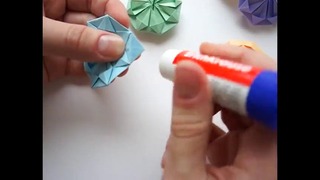 Кусудама классическая оригами