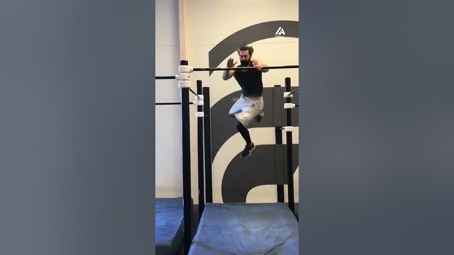 Guy Shows Off Bar Combination