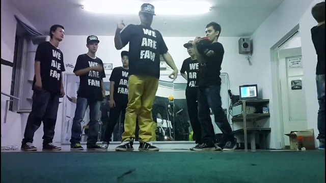 Tashkent! Krump is LIfe!! Freestyle by Big Hunter aka Russell