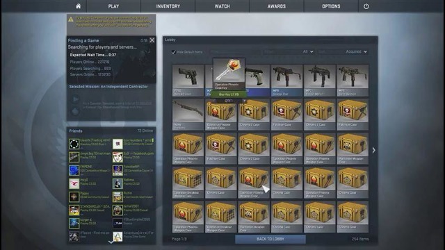 CSGO – One Man, One Accept Button, One Case