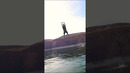 Hitting a KNOT on a zipline. What happens