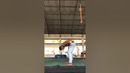 Duo Displays Challenging Acrobatic Trick