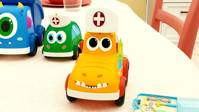 Вы ели Сахар, Яблоки и Груши, 1 Картошка, 2 Картошка Поём с Машинками МОКАС