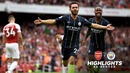 Bernardo strikes! | arsenal 0-2 man city | highlights re-booted
